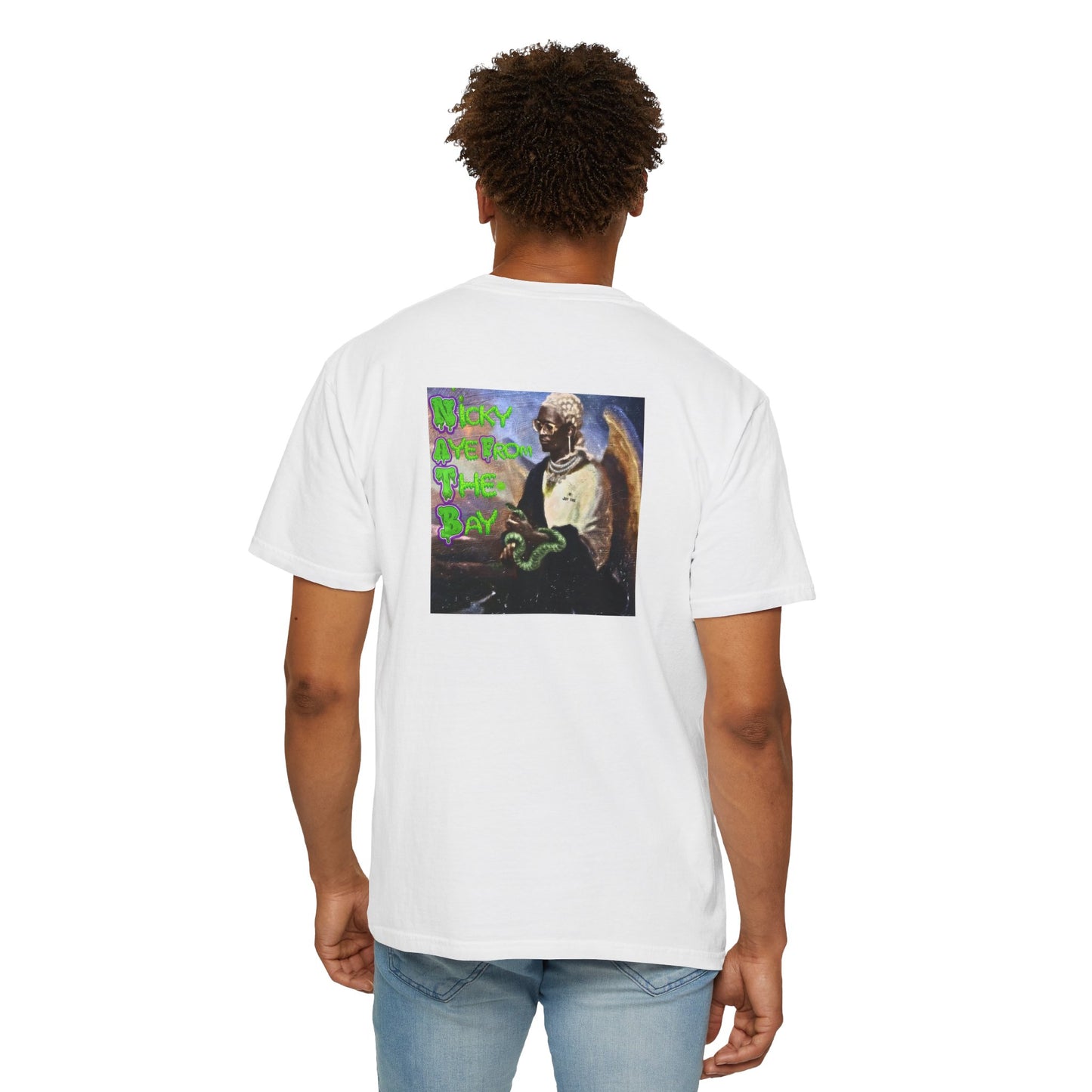 Jeff Free "Bay Angel" Tee – Bold Creativity in Motion